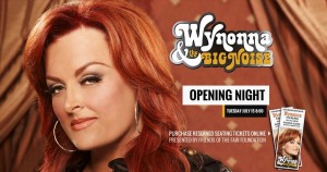 Wynonna & The Big Noise @ The Jackson County Fair on 7/15/2014