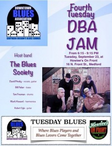 Downtown Blues Association JAM @ Howiee’s On Front on 9/23/2014