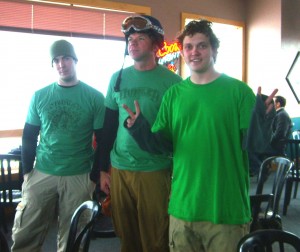 The Three Amigos @ Mt. Shasta on 1/29/2009