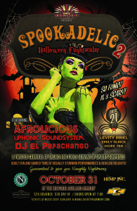 Spookadelic Halloween Funktacular @ The Ashland Armory on 10/31/2014!