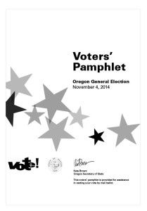 [UNOFFICIAL] Oregon Statewide “General” Election Results for 11/4/2014 ballots