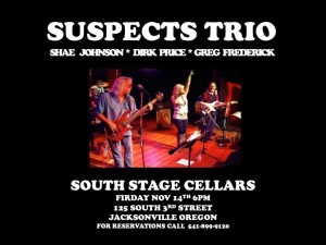 Rogue Suspects @ South Stage Cellars on 11/14/2014