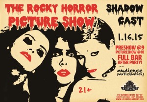 The Rocky Horror Picture Show @ The Ashland Armory on 1/16/2015