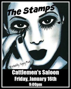 The Stamps @ Cattlemen’s Saloon on 1/16/2015