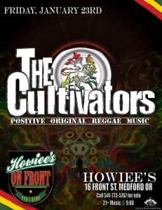 The Cultivators @ Howiee’s on 1/23/2015