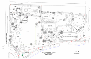 Hawthorne Park renovation project (summer 2015)