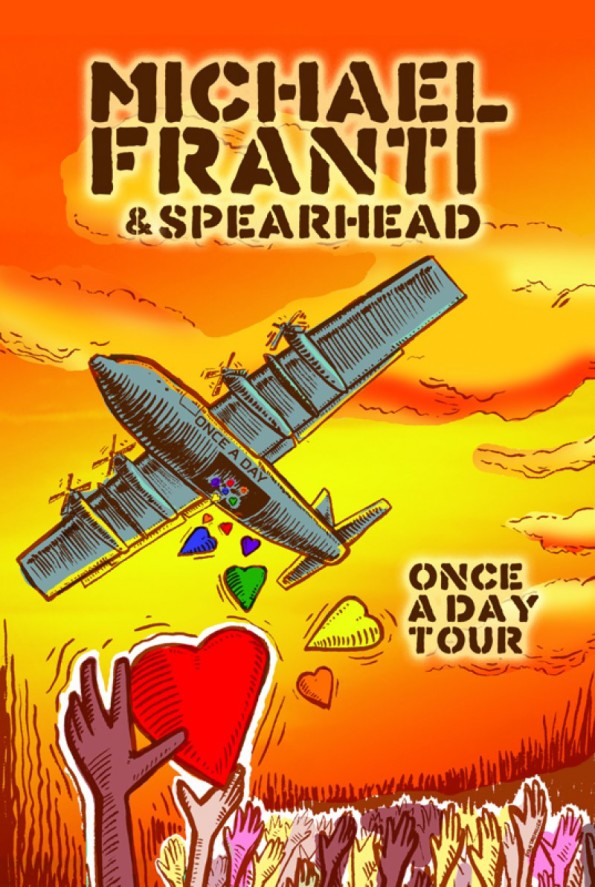 Michael Franti & Spearhead: Once A Day Tour @ The Britt on 8/20/2015 (SOLD OUT)