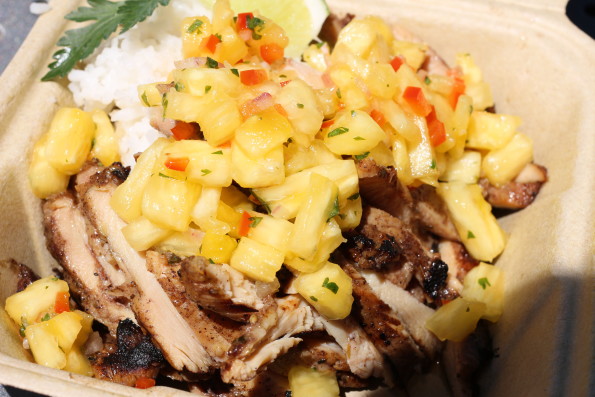 Caribbean Jerk Chicken from The Rogue Canteen @ The Rogue Valley’s Growers & Crafters Market on 6/13/2015