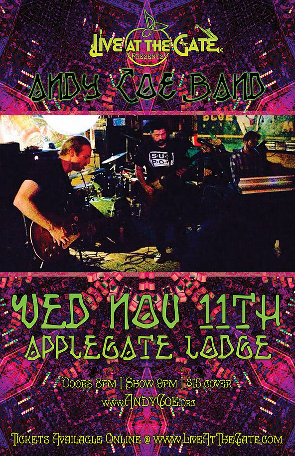 Andy Coe @ The Applegate River Lodge on 11/11/2015