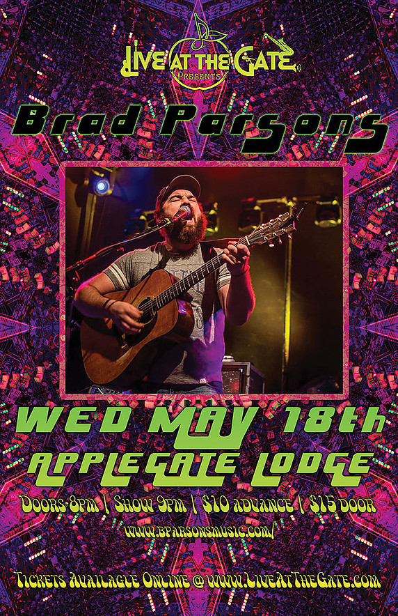 5/13/2016: Brad Parsons @ The Applegate Lodge