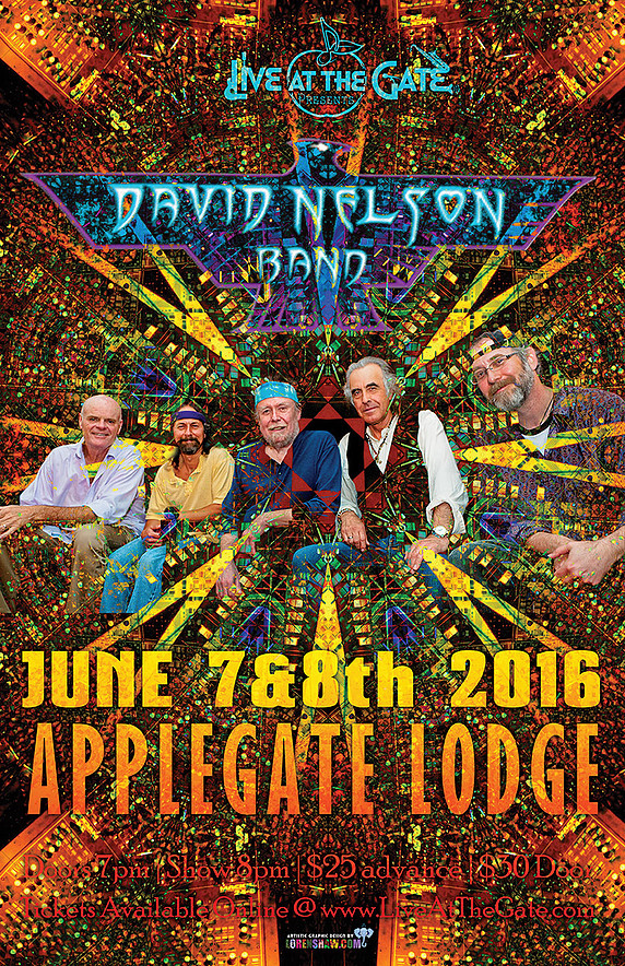 6/7/2016: David Nelson Band @ The Applegate Lodge