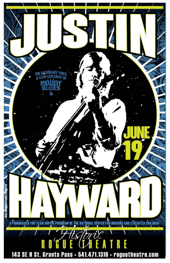 6/19/2016: Justin Hayward @ The Historic Rogue Theatre