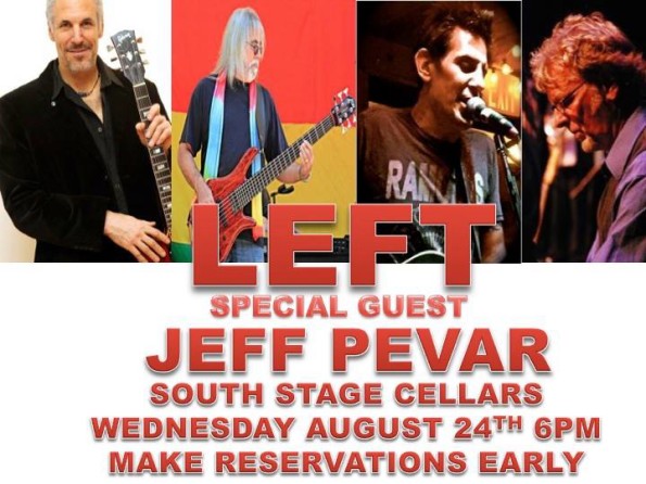 8/24/2016: LEFT w/Jeff Pevar @ South Stage Cellars in Jacksonville