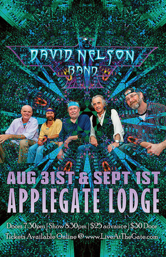 8/31/2016 & 9/1/2016: David Nelson Band @ The Ashland Armory