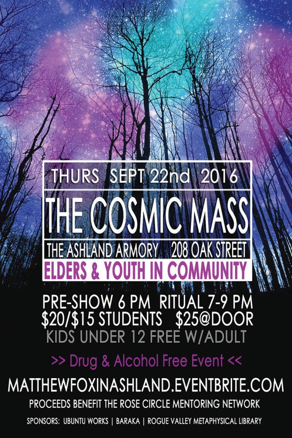 9/22/2016: The Cosmic Mass @ The Ashland Armory
