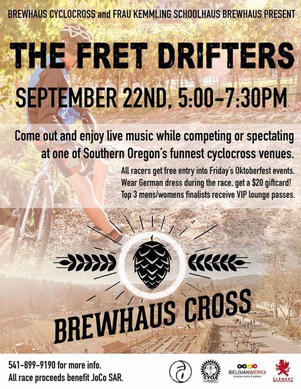 9/22/2016: The Fret Drifters @ Frau Kemmling Schoolhaus