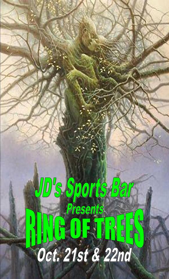 10/21/2016: Ring Of Trees @ JD’s Sports Bar