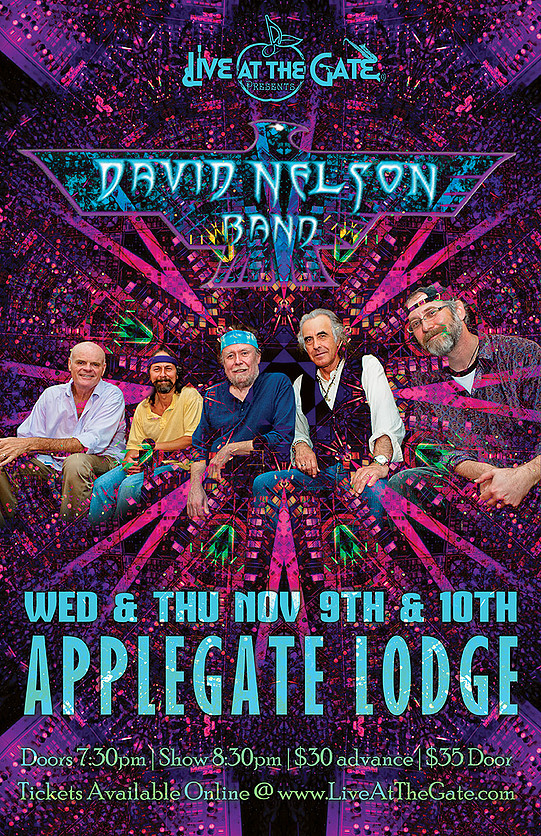 11/9/2016: David Nelson Band @ The Applegate Lodge