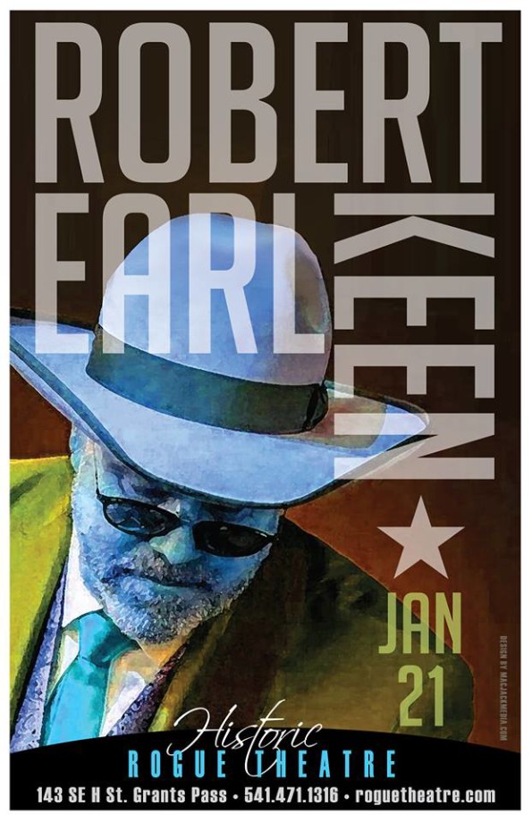 1/21/2017: Robert Earl Keen @ The Historic Rogue Theatre