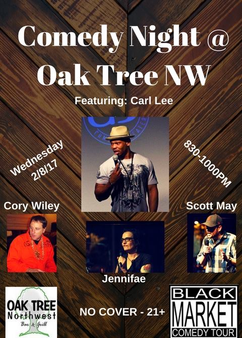 2/8/2017: Comedy Night @ The Oak Tree