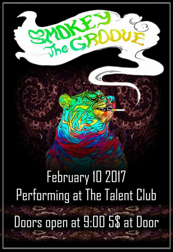 2/10/2017: Smokey The Groove @ The Talent Club