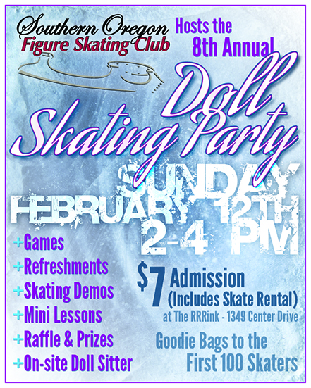 2/12/2017: 8th Annual Doll Skating Party @ The RRRink