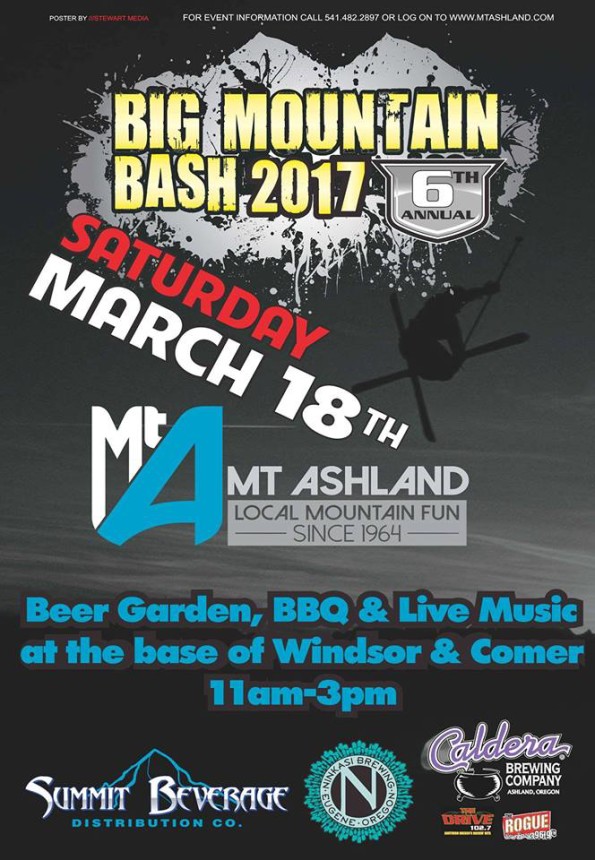 3/18/2017: 6th Annual Big Mountain Bash @ Mt. Ashland