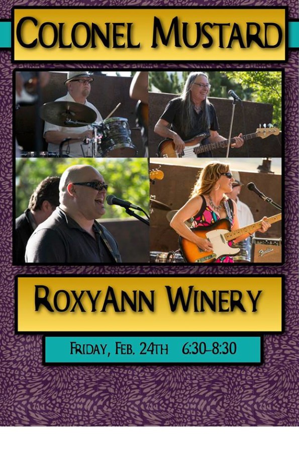 2/24/2017: Colonel Mustard @ RoxyAnn Winery