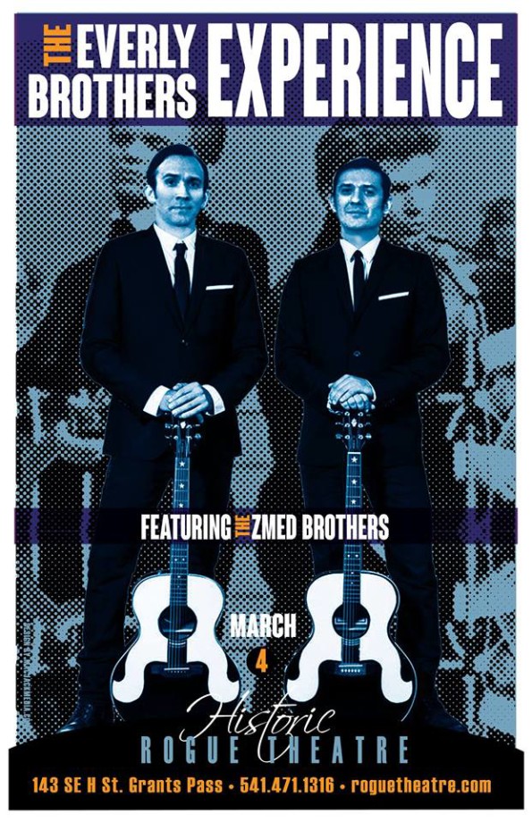 3/4/2017: The Everly Brothers Experience @ The Historic Rogue Theatre