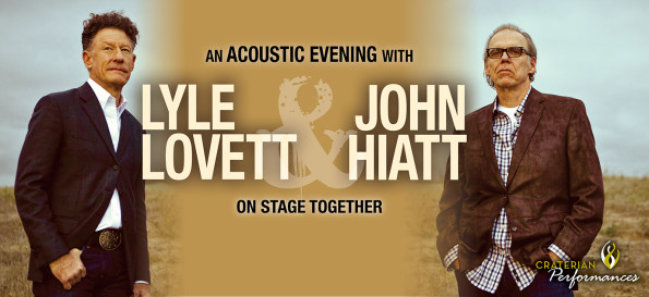 3/10/2017: Lyle Lovett & John Hiatt @ The Craterian