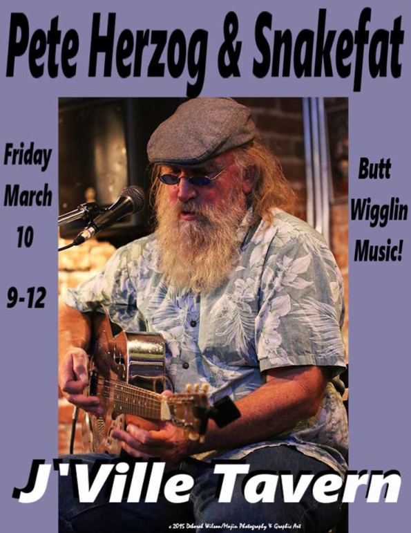 3/10/2017: Pete Herzog & Snakefat @ The J’Ville Tavern