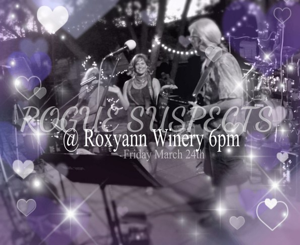 3/24/2017: Rogue Suspects @ Roxyann Winery