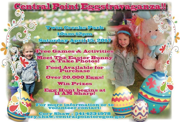 4/15/2017: Central Point Eggstravaganza @ Twin Creeks Park