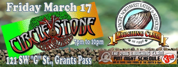 3/17/2017: Circle Of Stone @ The Laughing Clam in Grants Pass