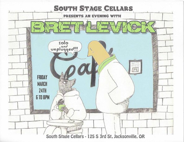 3/24/2017: Bret Levick @ South Stage Cellars