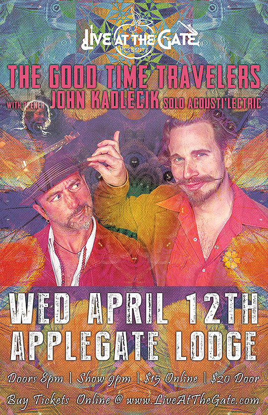4/12/2017: The Good Time Travelers @ The Applegate River Lodge
