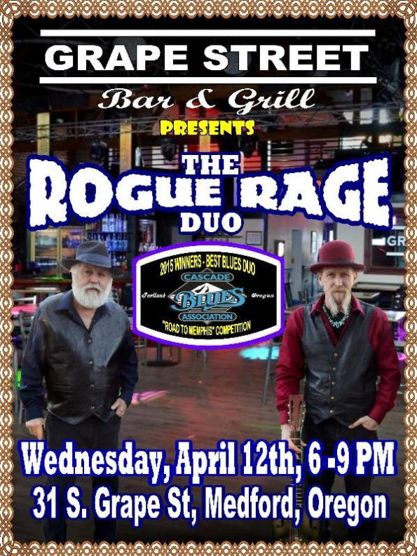 4/12/2017: The Rogue Rage Duo @ Grape Street Bar & Grill