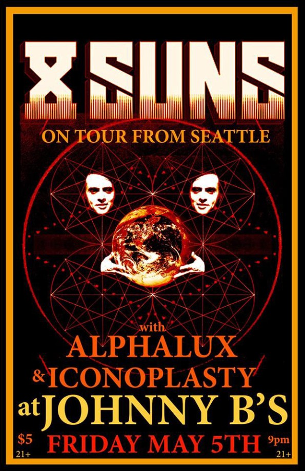 5/5/2017: X Suns w/Alphalux & Iconoplasty @ Johnny B’s