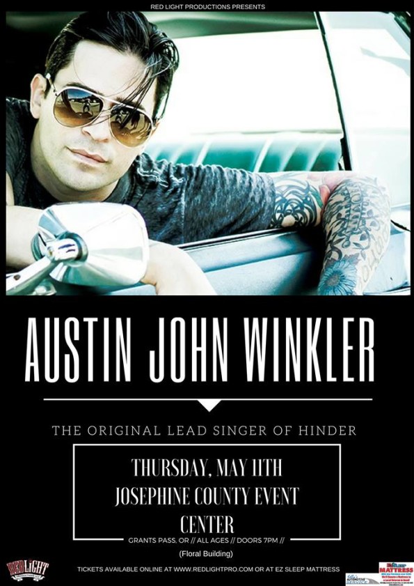 5/11/2017: Austin John Winkler @ The Josephine County Event Center (Grants Pass, OR)