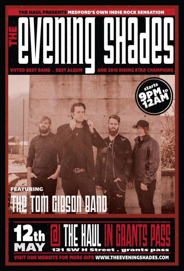 5/12/2017: The Evening Shades ft. The Tom Gibson Band @ The Haul (Grants Pass, OR)