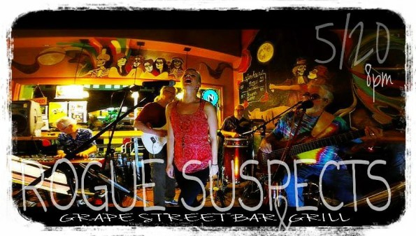 5/20/2017: The Rogue Suspects @ Grape Street Bar & Grill (Medford, OR)