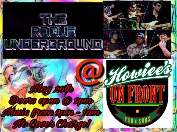 5/20/2017: The Rogue Underground @ Howiee’s (Medford, OR)