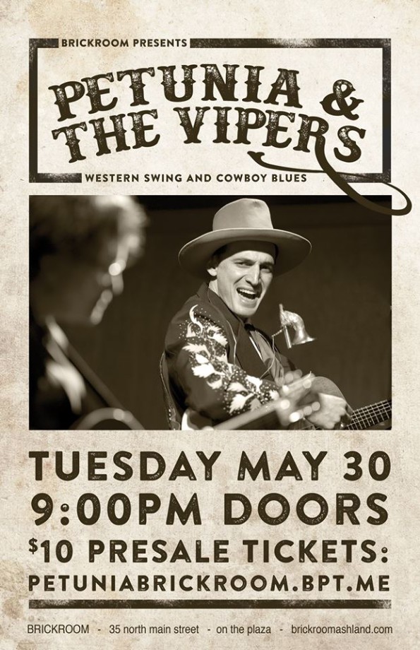 5/30/2017: Petunia & The Vipers @ The Brickroom (Ashland, OR)