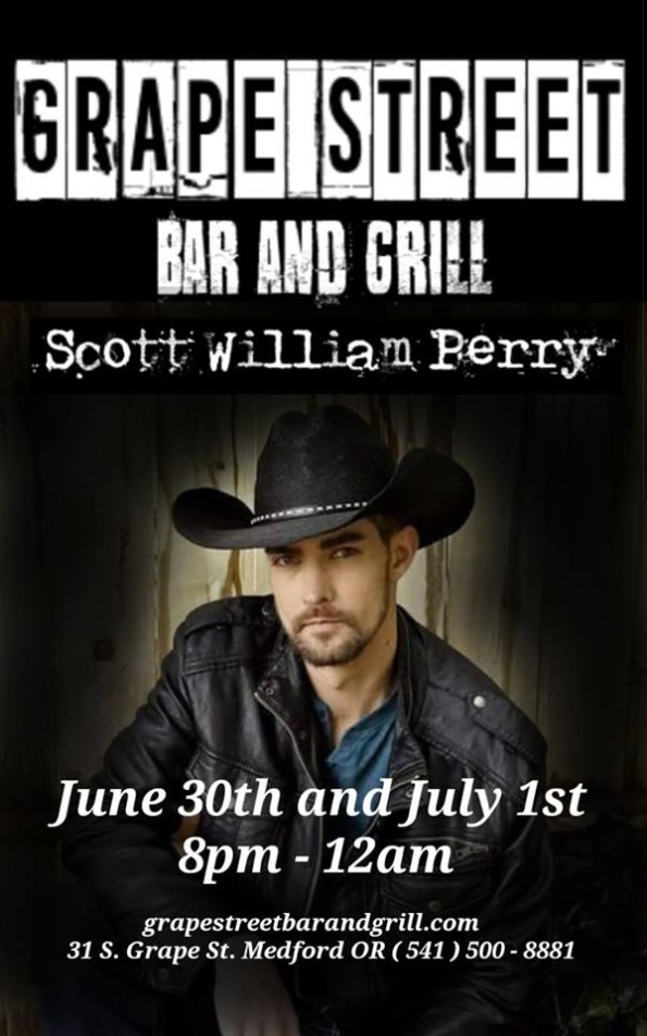 6/30/2017: Scott William Perry @ Grape Street Bar & Grill (Medford, OR)