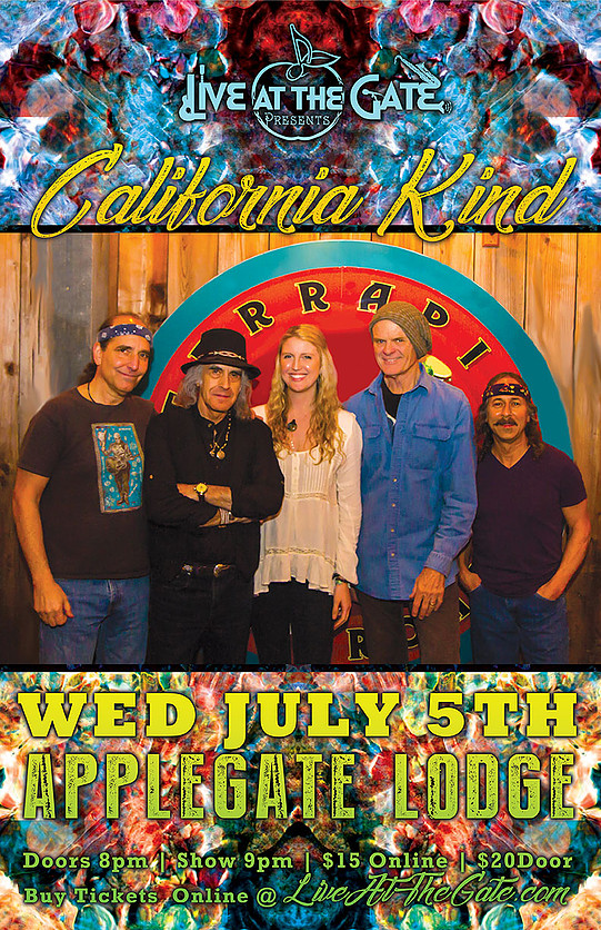 7/5/2017: California Kind @ The Applegate Lodge (Applegate, OR)