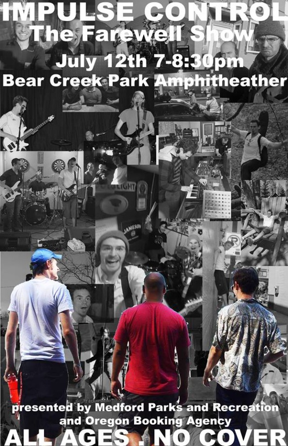 7/12/2017: Impulse Control @ Bear Creek Park Amphitheater (Medford, OR)