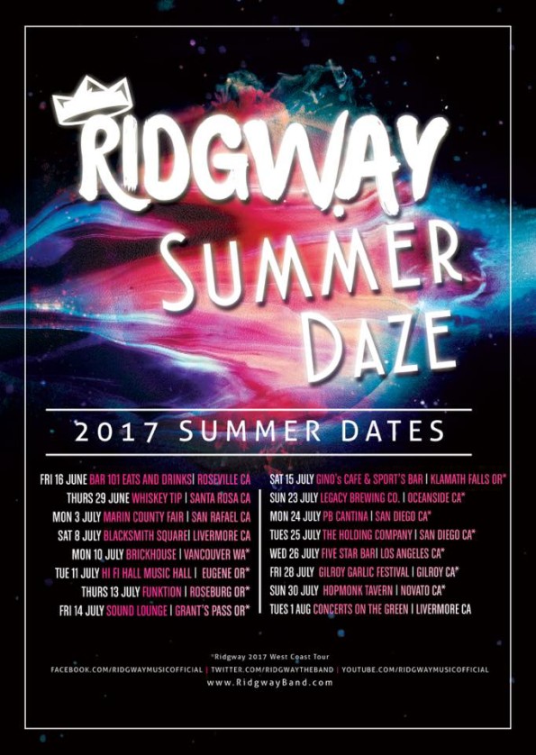 7/14/2017: Ridgway Summer Daze Tour @ The Sound Lounge (Grants Pass, OR)