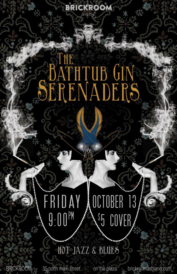 10/13/2017: The Bathtub Serenaders @ The Brickroom (Ashland, OR)