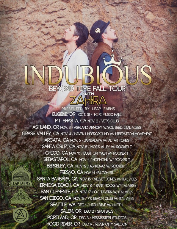 11/3/2017: Indubious @ The Ashland Armory (Ashland, OR)