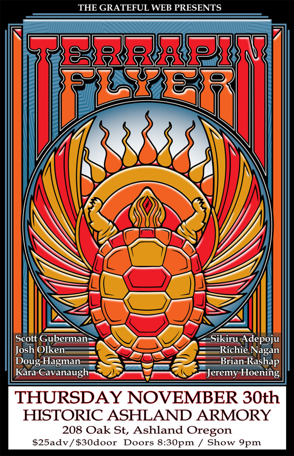 11/30/2017: Terrapin Flyer @ The Ashland Armory (Ashland, OR)